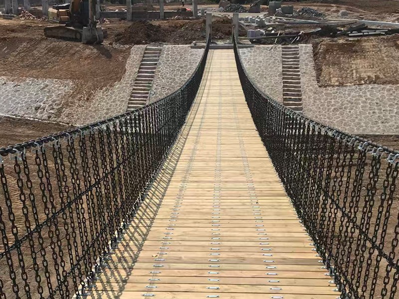 木質吊橋